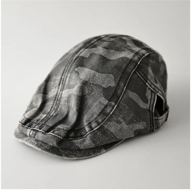 American Retro Camouflage Cap Unisex Cool Sunshade Baseball Cap - Image 2
