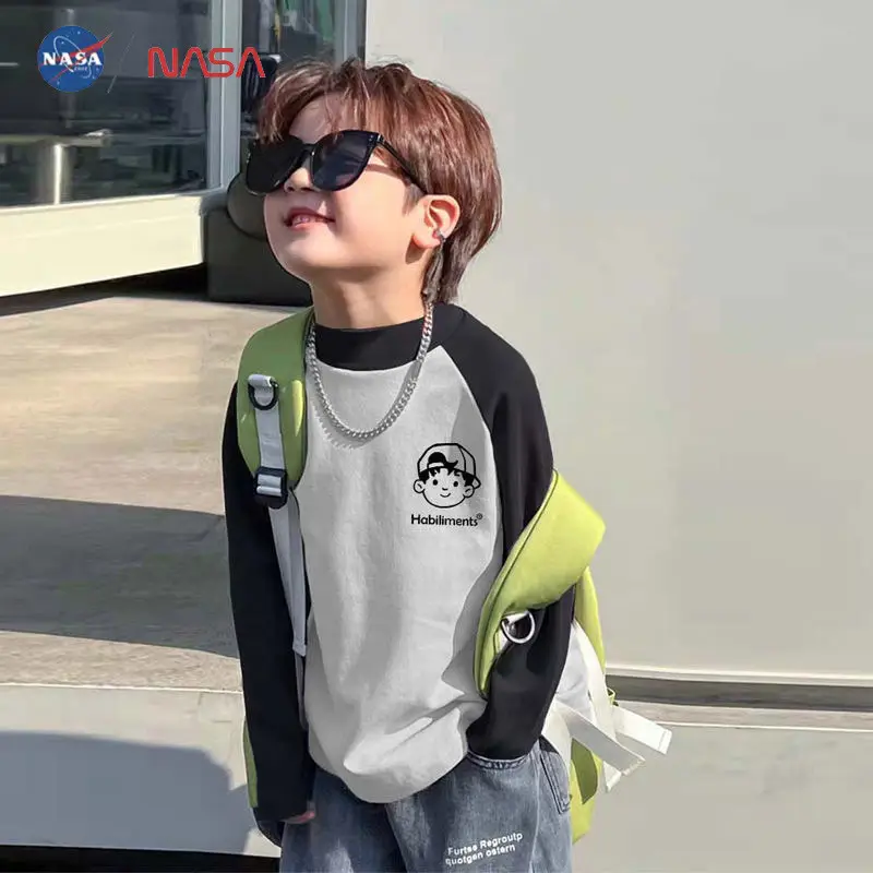 Boys Half Turtleneck T-Shirt Autumn Winter German Velvet Warm Bottoming Shirt 2025 New Kidsren's Raglan Long-Sleeved Top — feature 5
