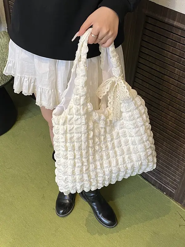 New Women's Bubble Tote Bags Cloud Bag Fashionable - Image 10