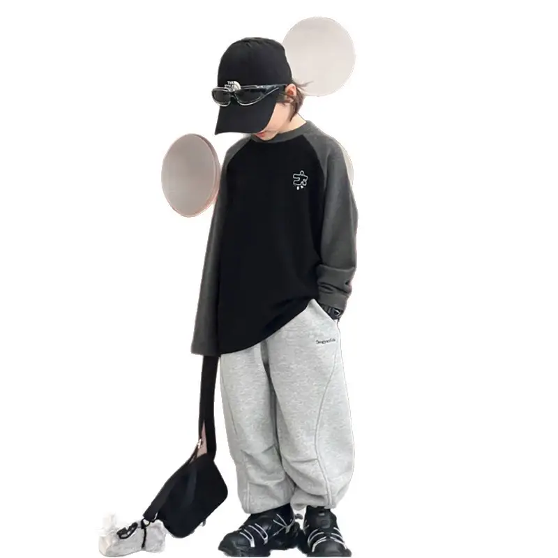 Kids Warm T-Shirt Medium Large Korean Style 2025 - Image 6