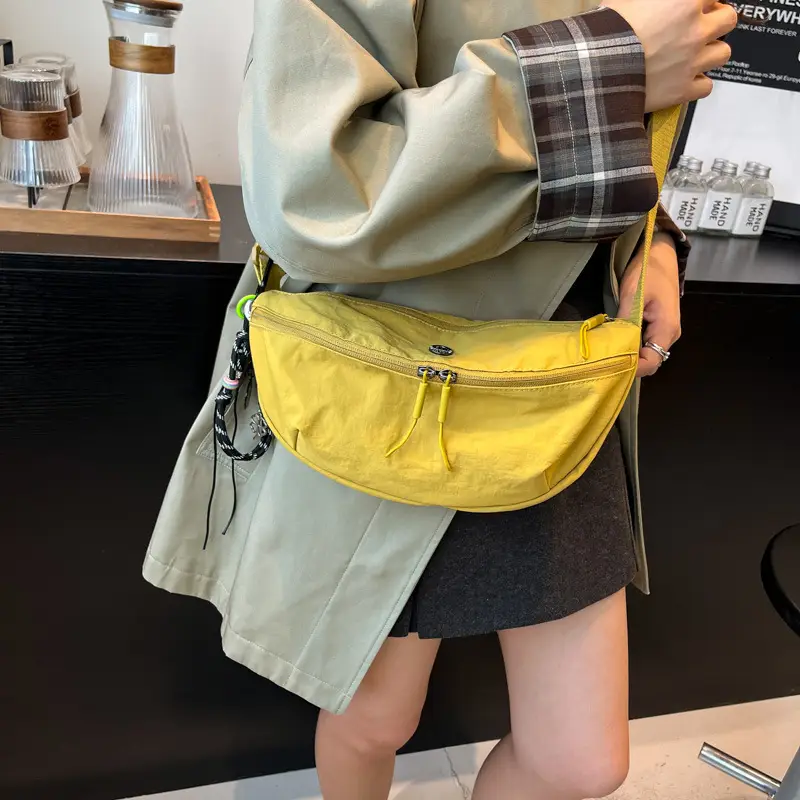 Women's Red Suede Crossbody Bag 2025 New - Image 17
