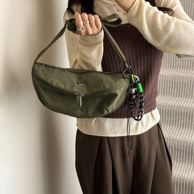 Women's Red Suede Crossbody Bag 2025 New - Image 18