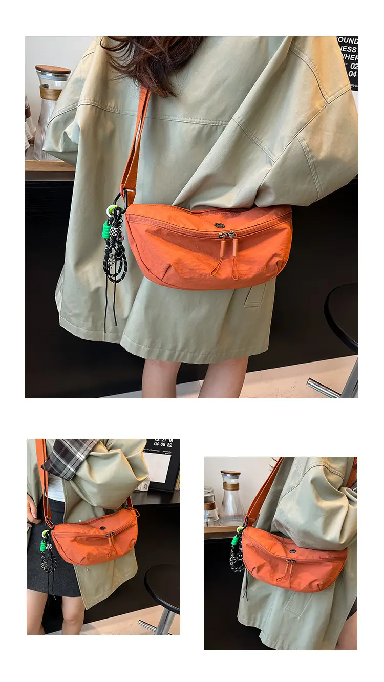Women's Red Suede Crossbody Bag 2025 New — feature 28