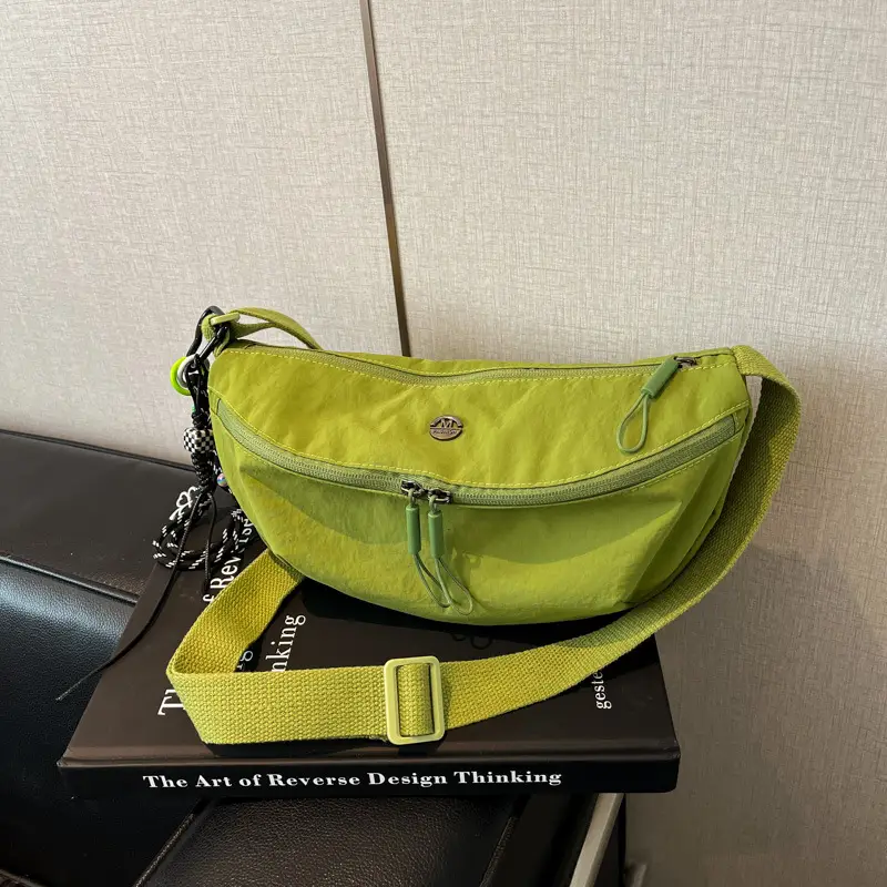Women's Red Suede Crossbody Bag 2025 New - Image 6