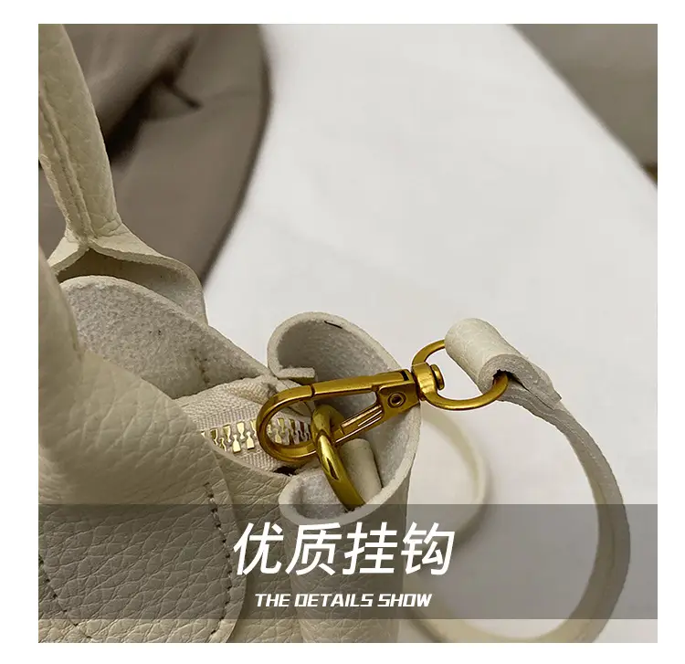 Women's Cream Crossbody Bag with Cute Decor — feature 10