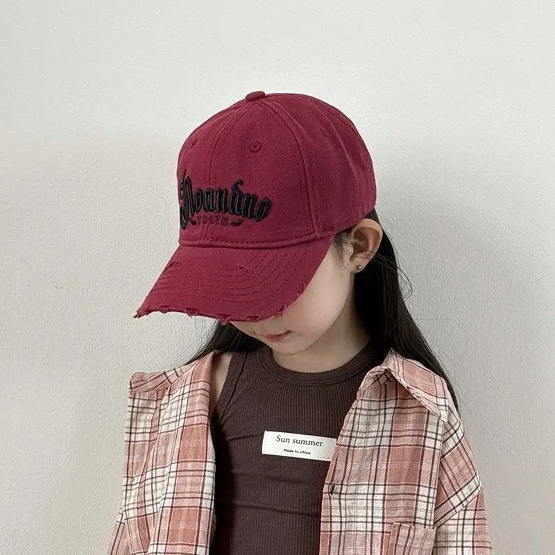 White Korean Style Girls Baseball Cap 2025 - Image 11