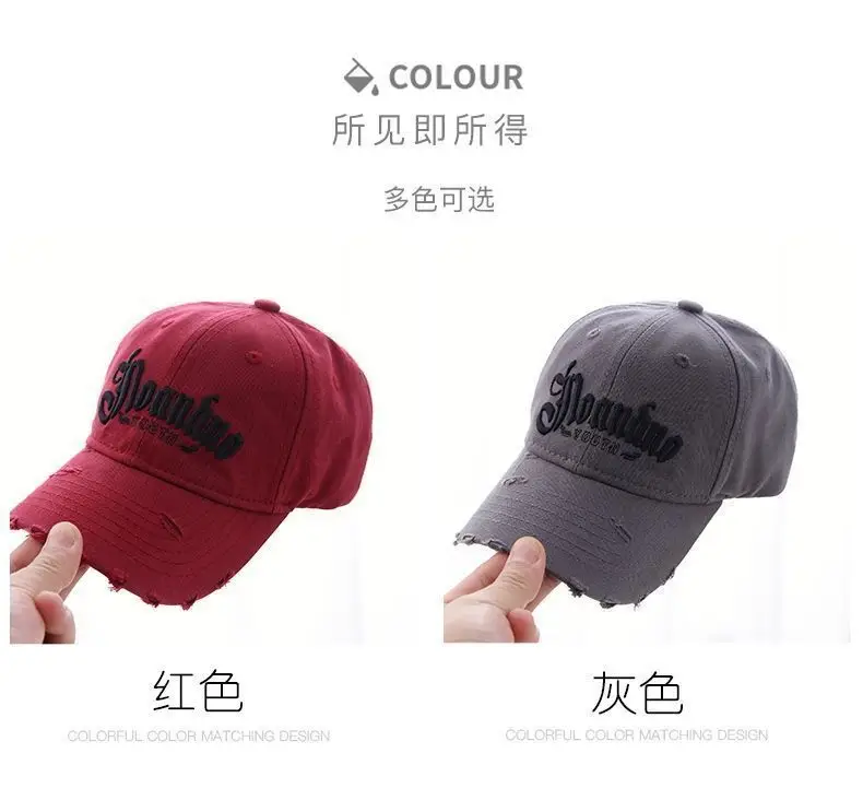 White Korean Style Girls Baseball Cap 2025 — feature 5