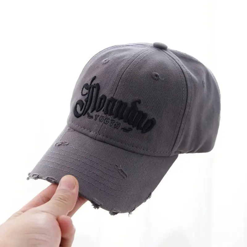 White Korean Style Girls Baseball Cap 2025 - Image 4