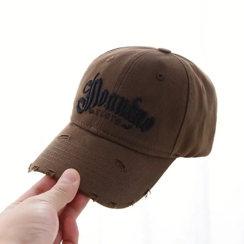 White Korean Style Girls Baseball Cap 2025 - Image 5