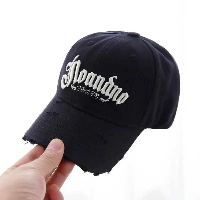 White Korean Style Girls Baseball Cap 2025 - Image 6