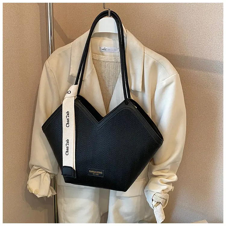 Women's 2025 Retro Tote Bag with Brown & White Texture — feature 25