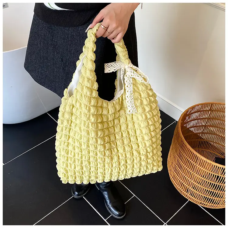 Korean Girl Bubble Bag Large Capacity Satchel — feature 12