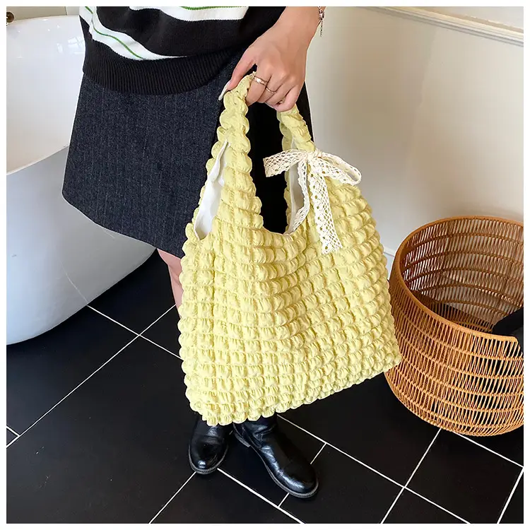 Korean Girl Bubble Bag Large Capacity Satchel — feature 13