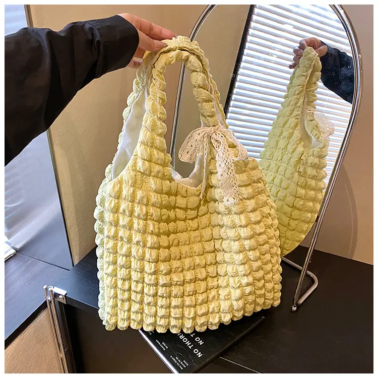 Korean Girl Bubble Bag Large Capacity Satchel — feature 28