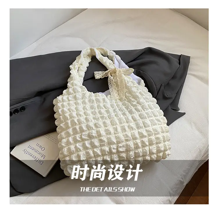 Korean Girl Bubble Bag Large Capacity Satchel — feature 3