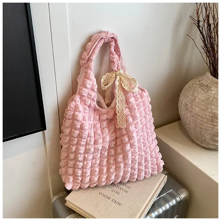 Korean Girl Bubble Bag Large Capacity Satchel — feature 32