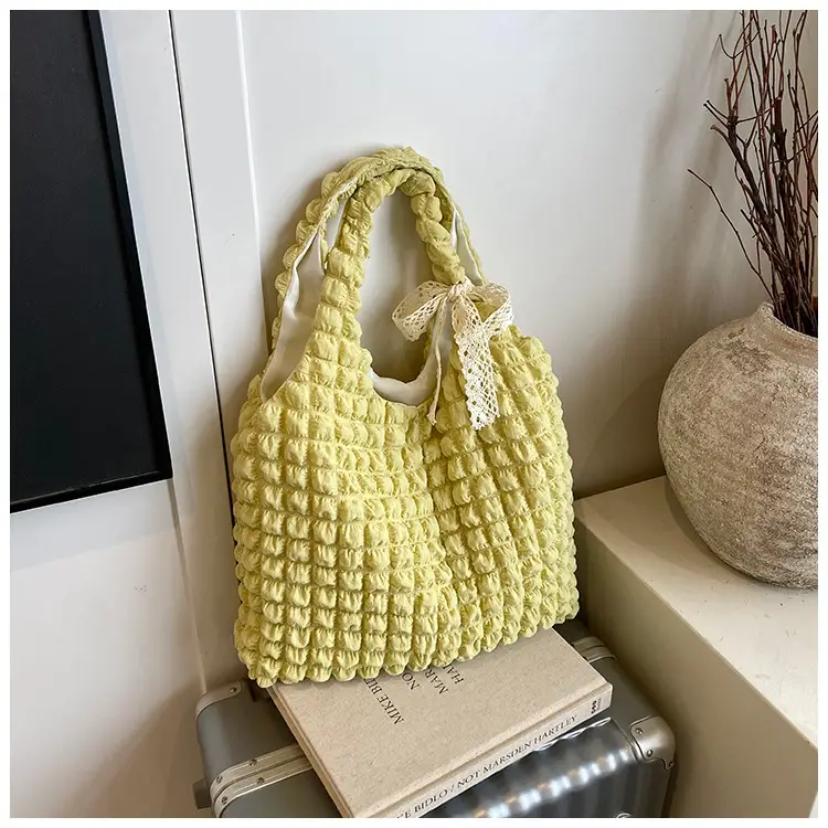 Korean Girl Bubble Bag Large Capacity Satchel — feature 35