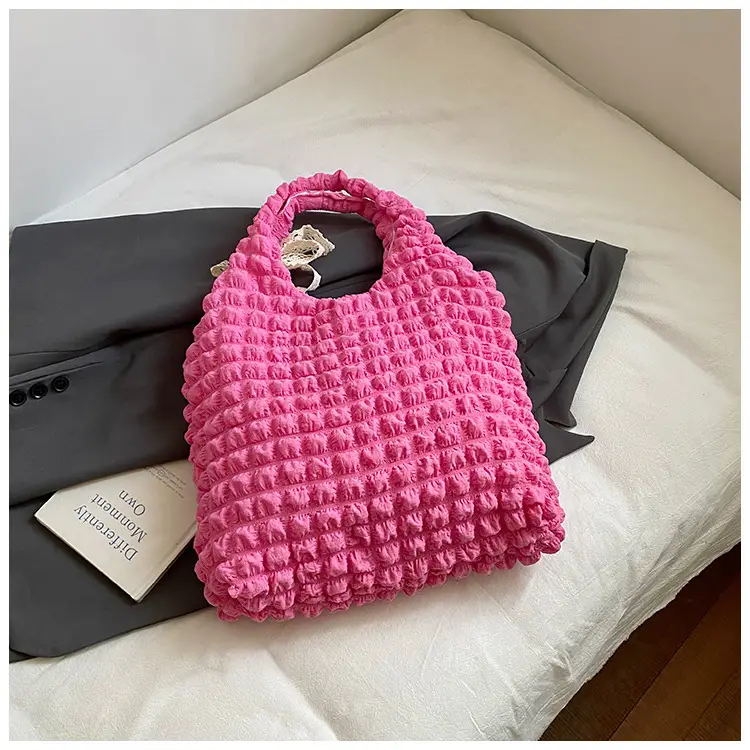 Korean Girl Bubble Bag Large Capacity Satchel — feature 40