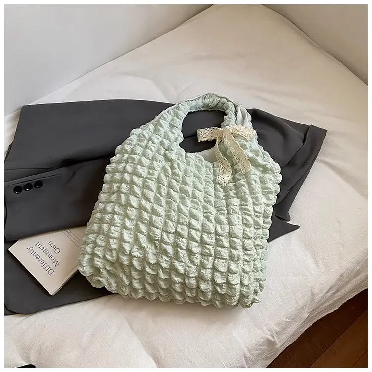 Korean Girl Bubble Bag Large Capacity Satchel — feature 45
