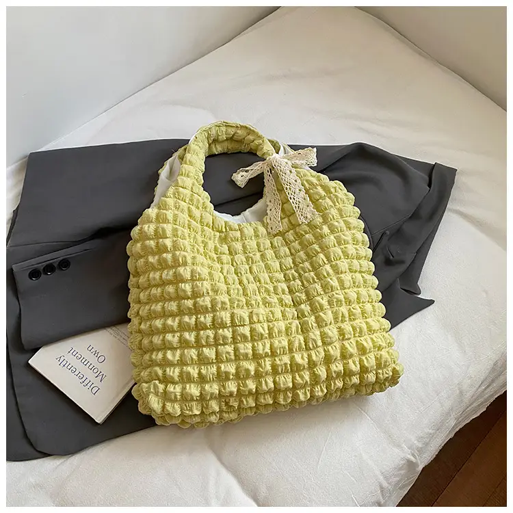 Korean Girl Bubble Bag Large Capacity Satchel — feature 47