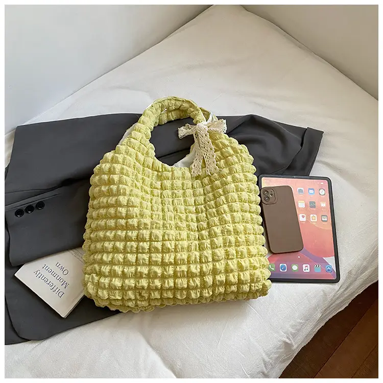 Korean Girl Bubble Bag Large Capacity Satchel — feature 49