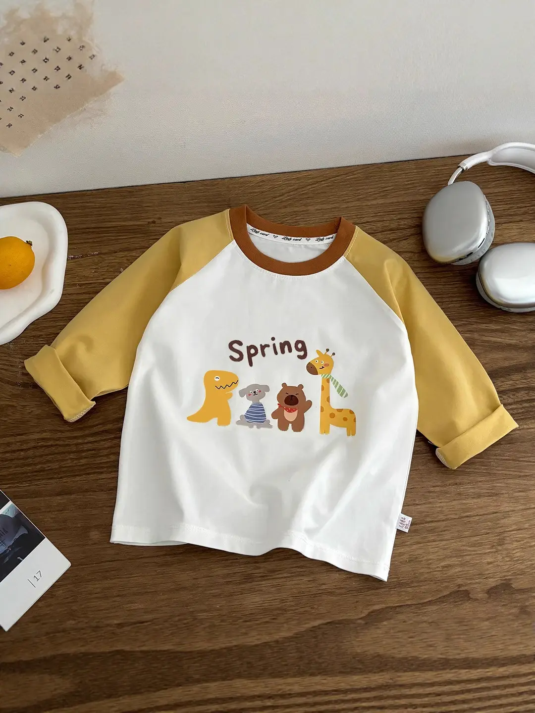 Spring Cartoon Long Sleeve T-Shirt for Boys Pure Cotton - Image 9