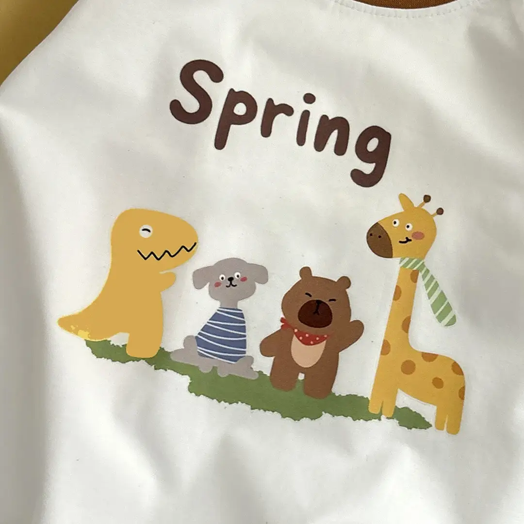 Spring Cartoon Long Sleeve T-Shirt for Boys Pure Cotton — feature 5