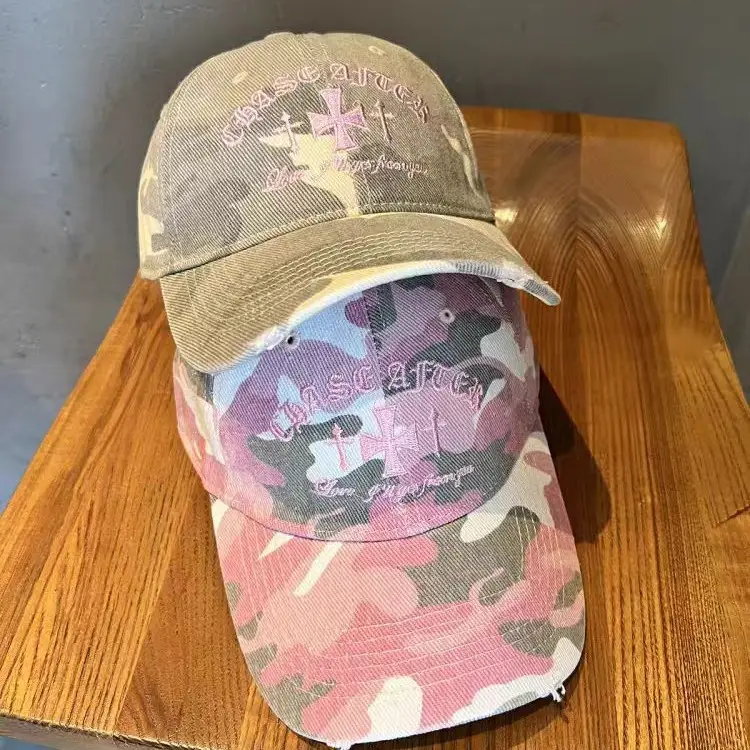 Women Camouflage Embroidered Baseball Cap