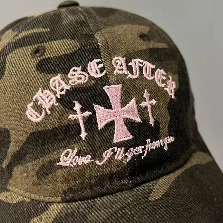 Women Camouflage Embroidered Baseball Cap