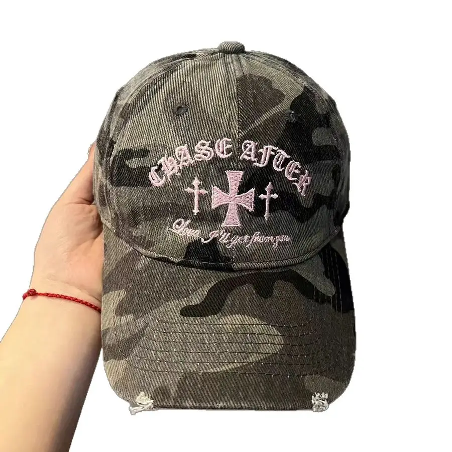 Women Camouflage Embroidered Baseball Cap