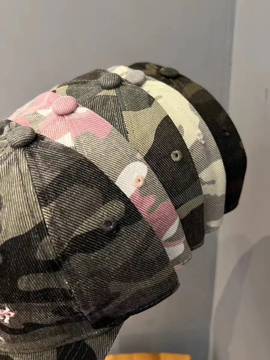 Women Camouflage Embroidered Baseball Cap — feature 4