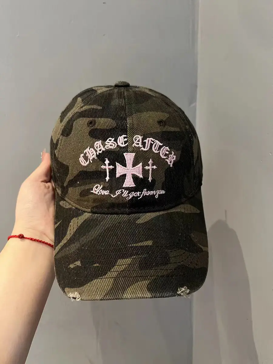 Women Camouflage Embroidered Baseball Cap — feature 5