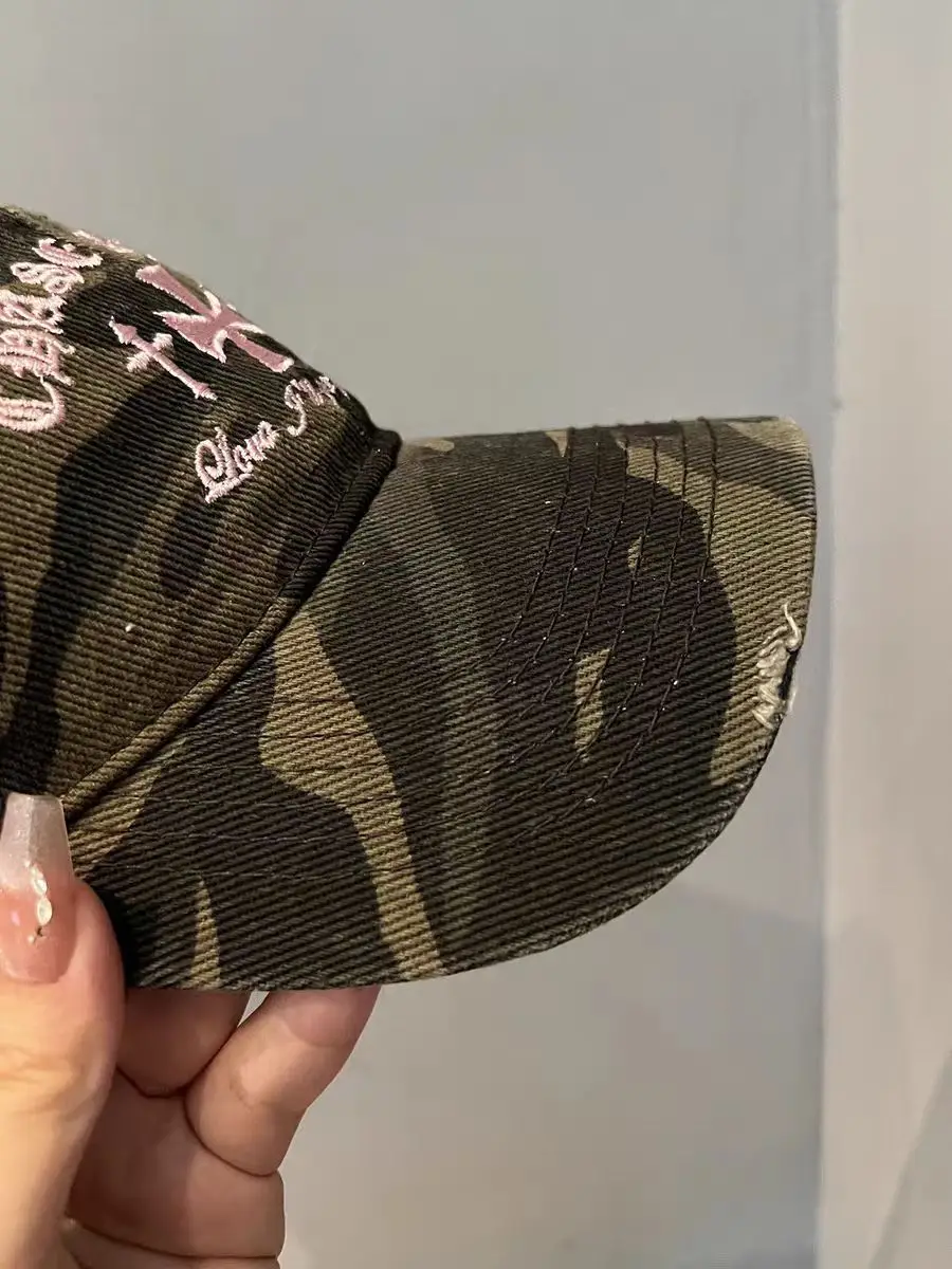 Women Camouflage Embroidered Baseball Cap — feature 7
