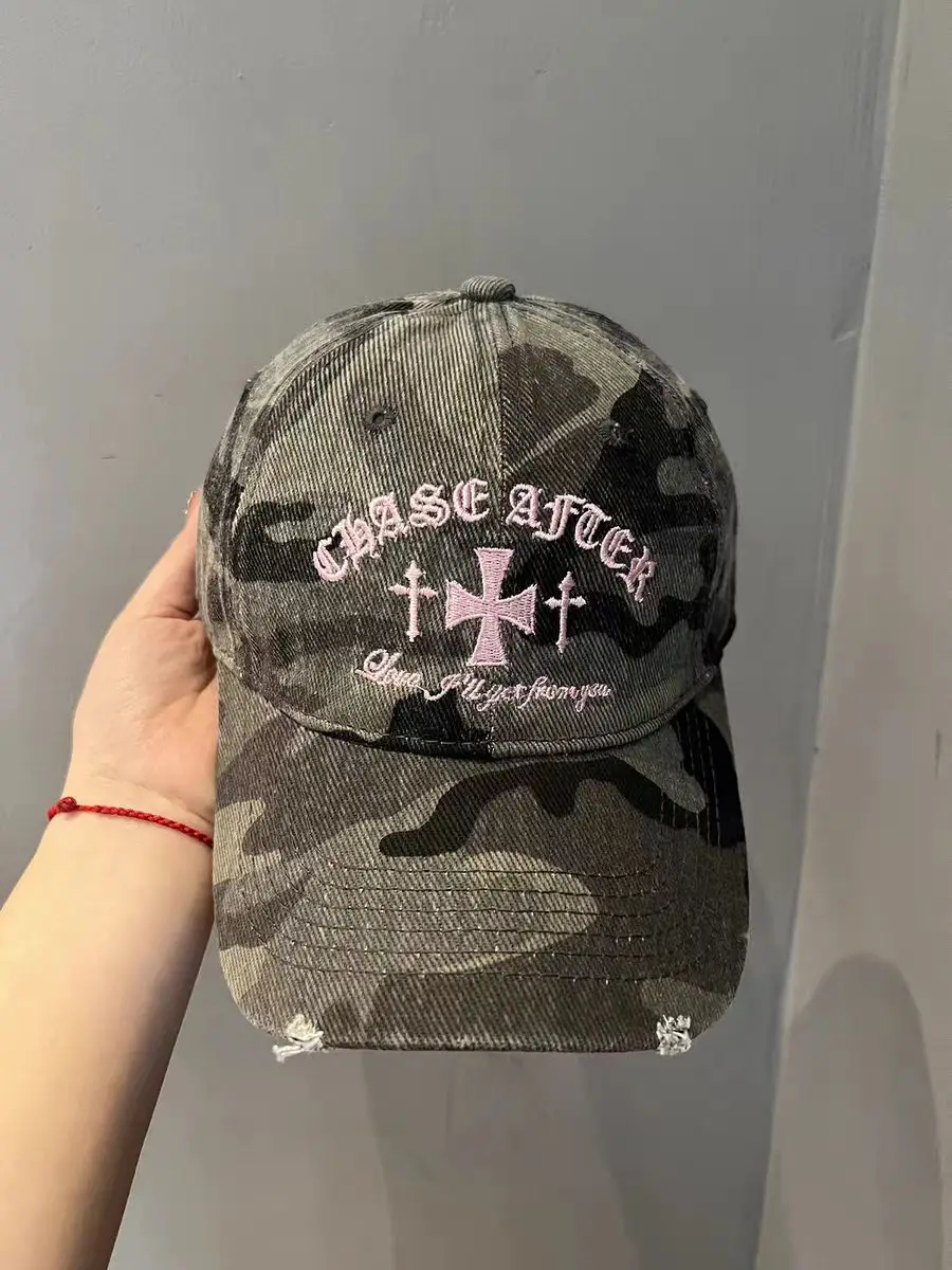 Women Camouflage Embroidered Baseball Cap