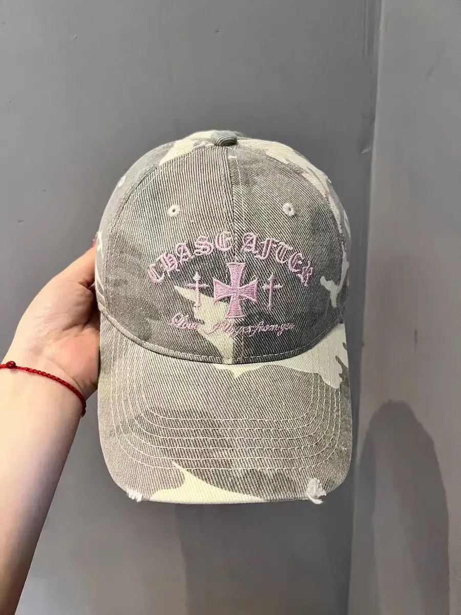 Women Camouflage Embroidered Baseball Cap