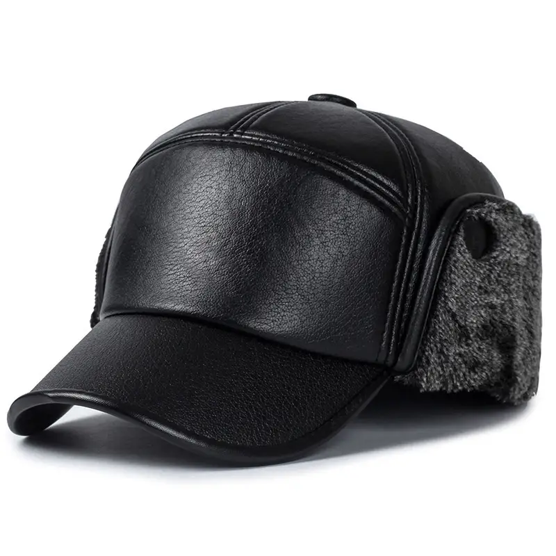 Winter Fleece Lined Baseball Cap for Men - Image 9