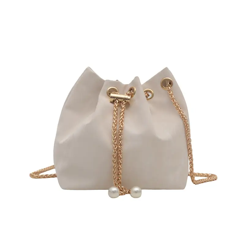 Pink Chain Crossbody Bag for Women, Large Capacity, Korean Style