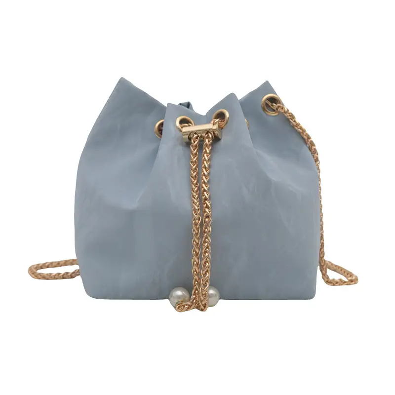Pink Chain Crossbody Bag for Women, Large Capacity, Korean Style