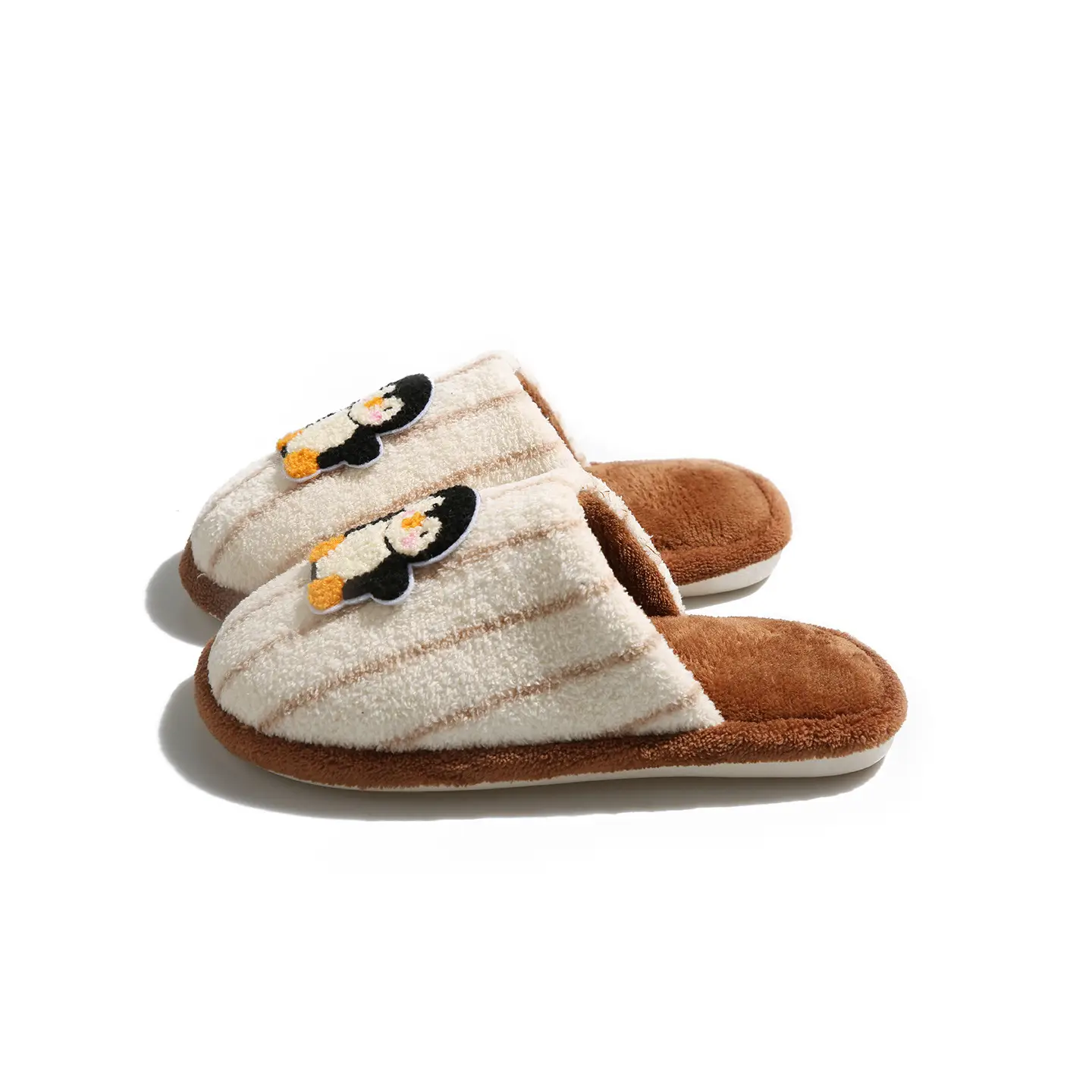 Fleece Lined Warm Slippers for Girls Winter Indoor
