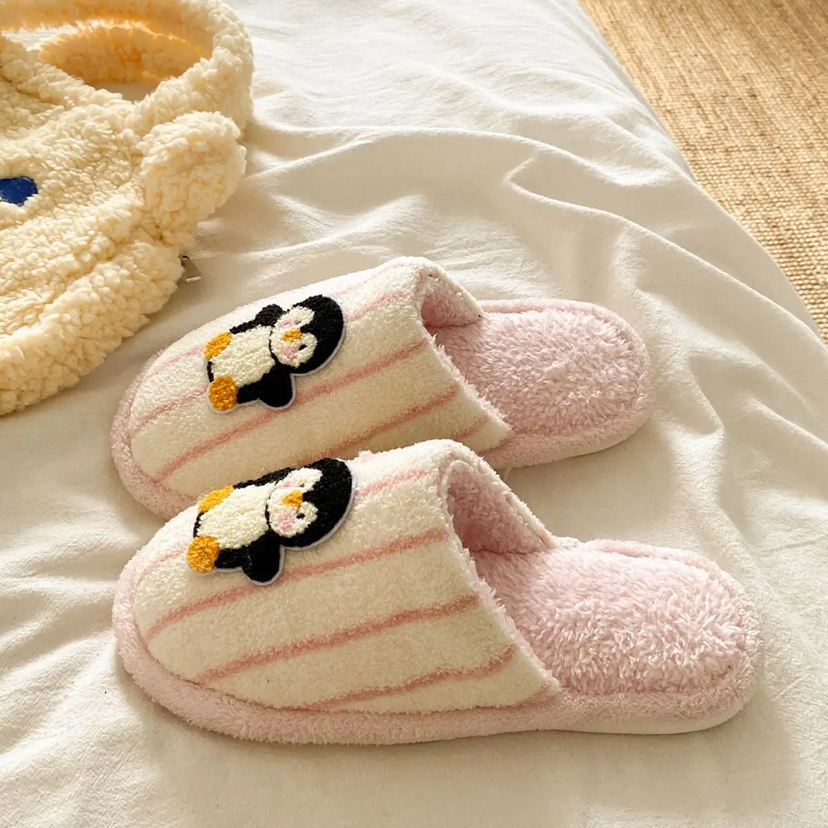 Fleece Lined Warm Slippers for Girls Winter Indoor — feature 22