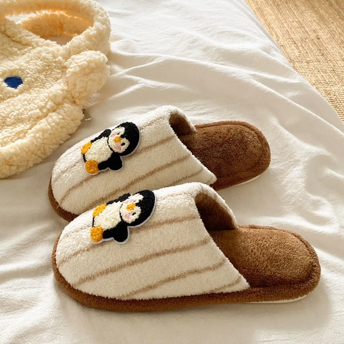Fleece Lined Warm Slippers for Girls Winter Indoor — feature 23