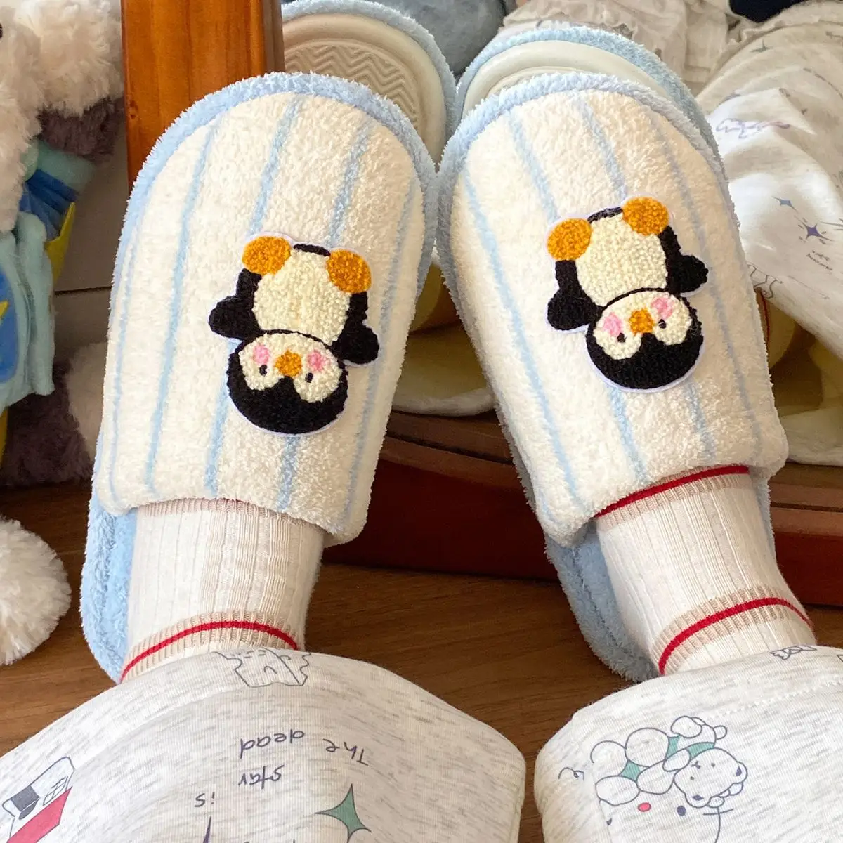 Fleece Lined Warm Slippers for Girls Winter Indoor — feature 25