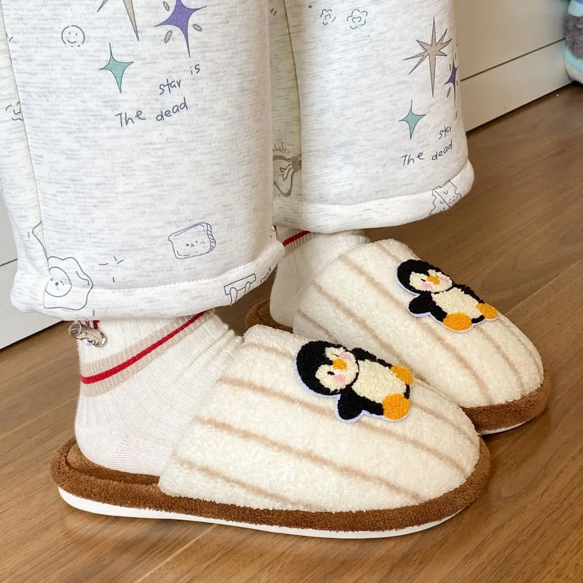 Fleece Lined Warm Slippers for Girls Winter Indoor — feature 28