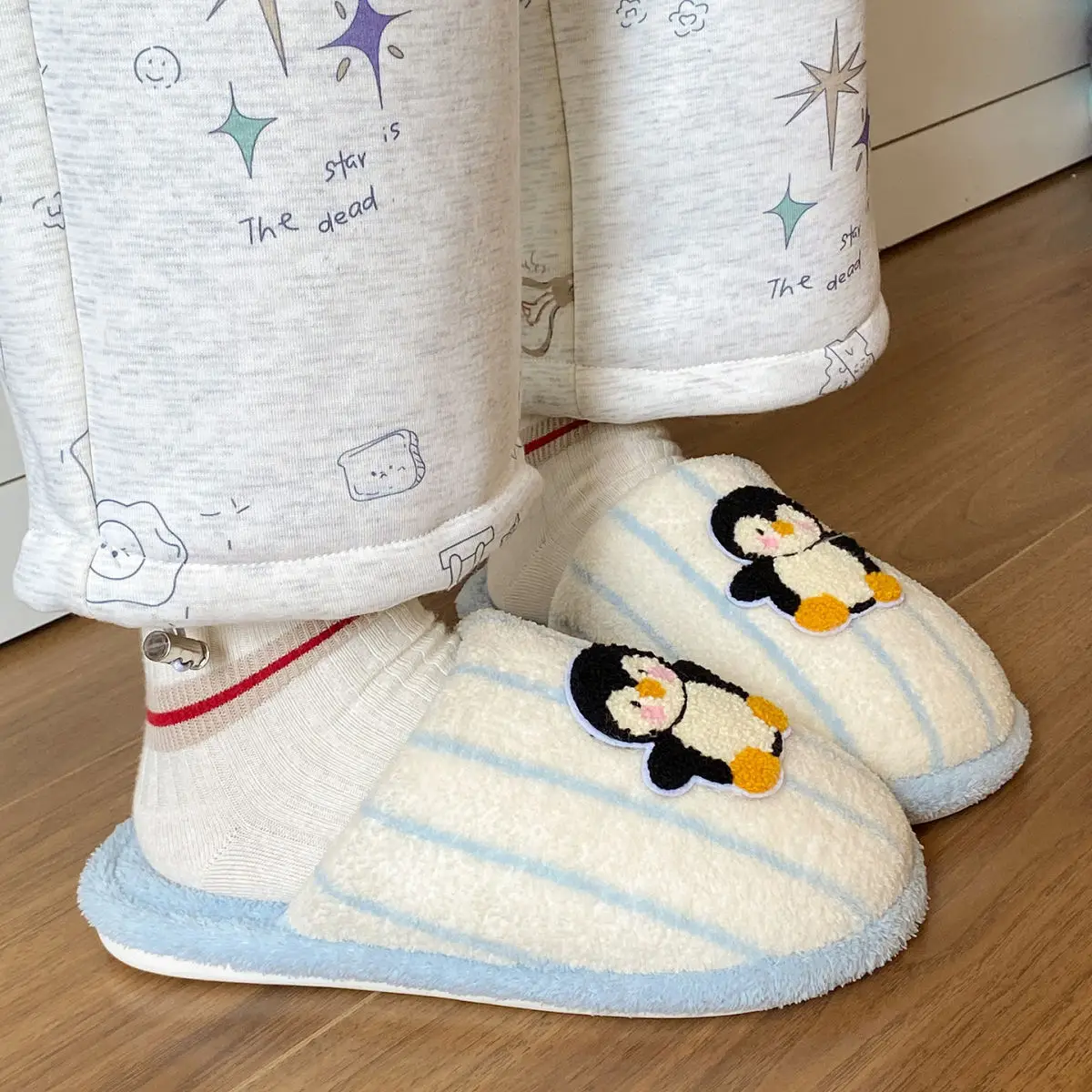 Fleece Lined Warm Slippers for Girls Winter Indoor — feature 32