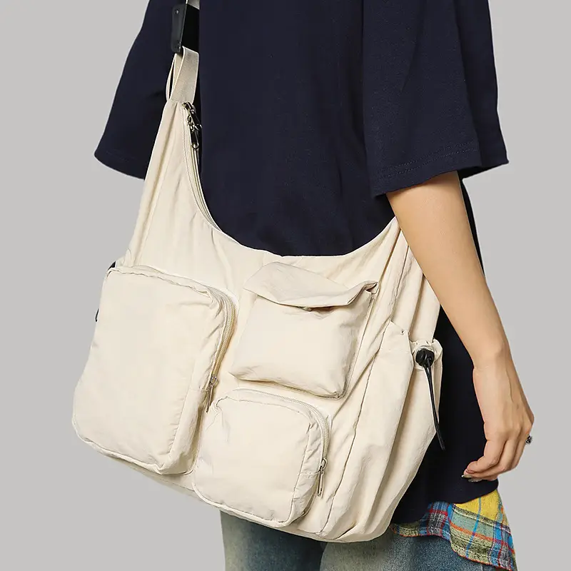 Large Capacity Crossbody Bag for Men Women Student Casual Japanese Backpack - Image 5