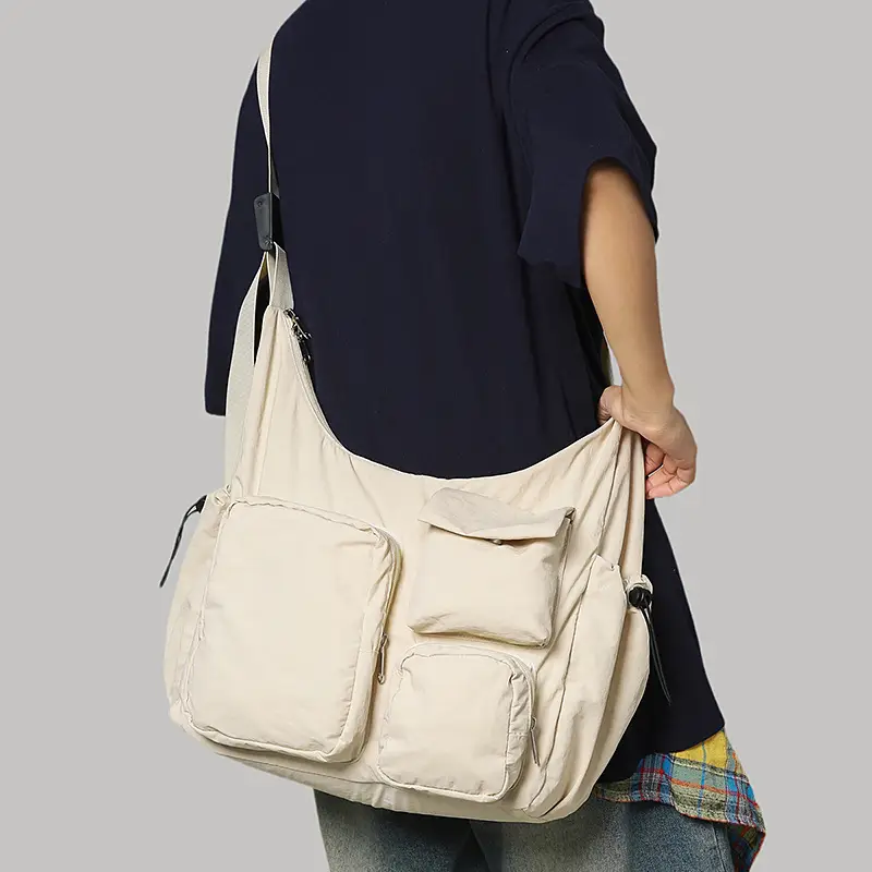 Large Capacity Crossbody Bag for Men Women Student Casual Japanese Backpack - Image 7