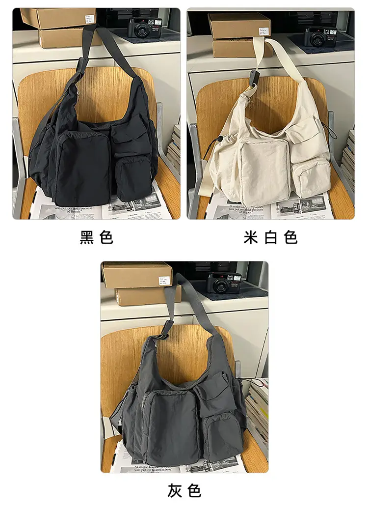 Large Capacity Crossbody Bag for Men Women Student Casual Japanese Backpack — feature 23