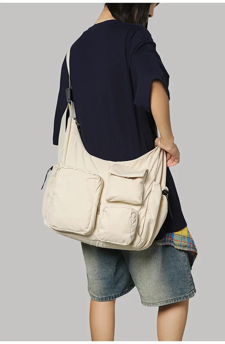 Large Capacity Crossbody Bag for Men Women Student Casual Japanese Backpack — feature 33
