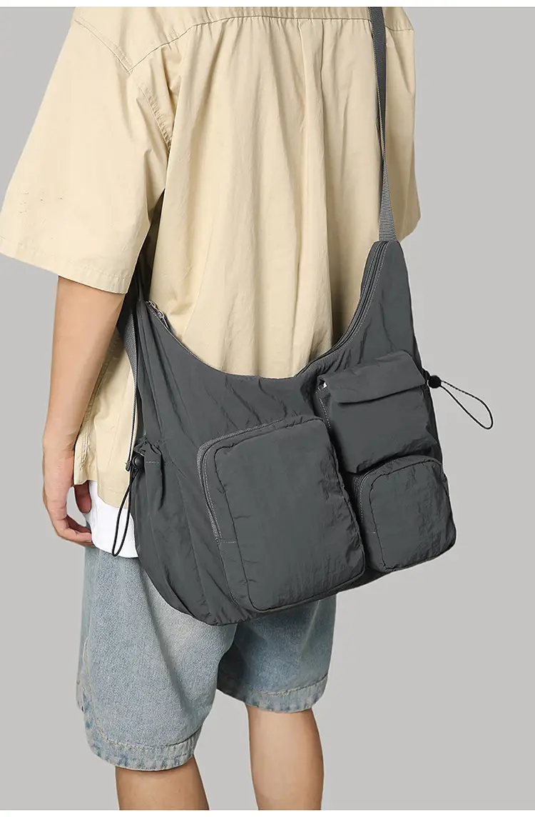 Large Capacity Crossbody Bag for Men Women Student Casual Japanese Backpack — feature 35