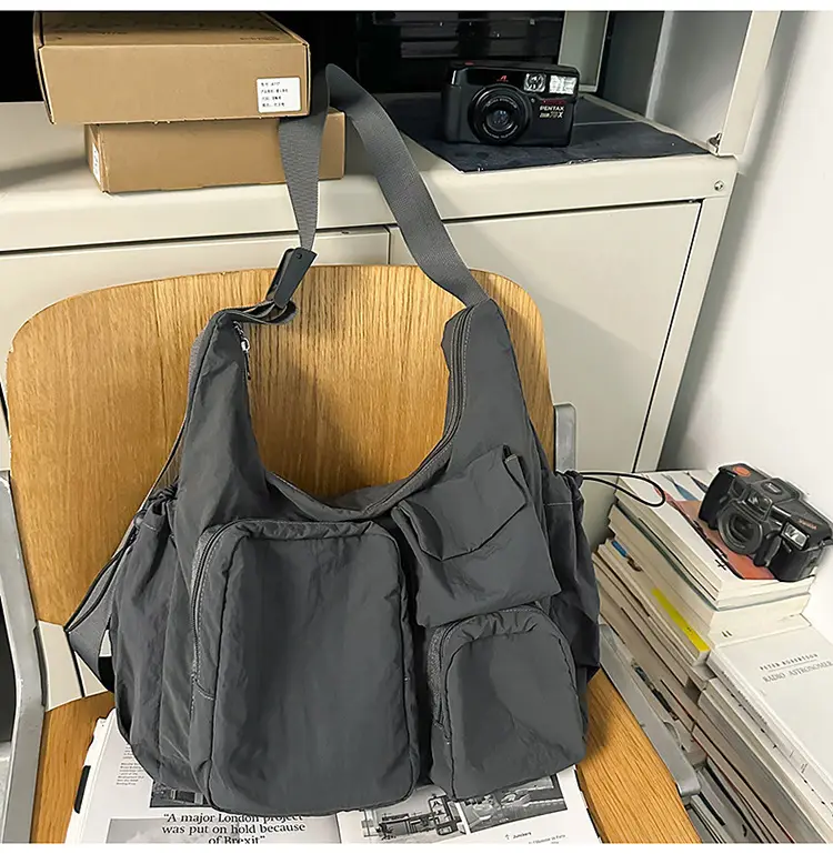 Large Capacity Crossbody Bag for Men Women Student Casual Japanese Backpack — feature 41